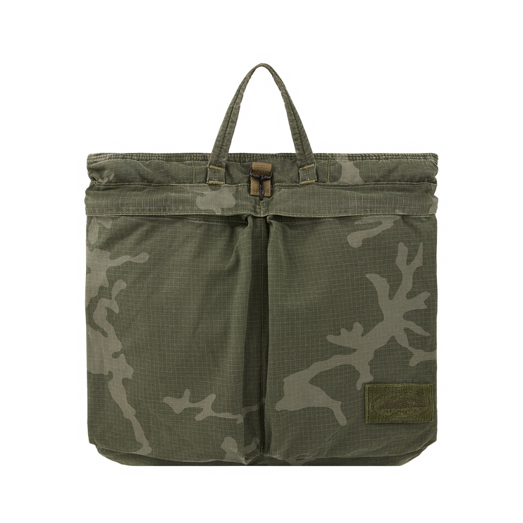 Corteiz Helmut Bag Green Camo