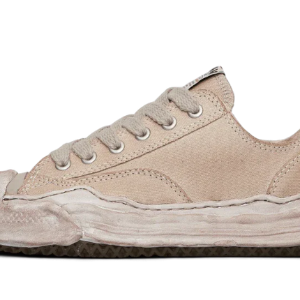 Maison Mihara Yasuhiro Maison Mihara Yasuhiro Hank OG Sole Over-Dyed Canvas Low Brown - A12FW724BROWN
