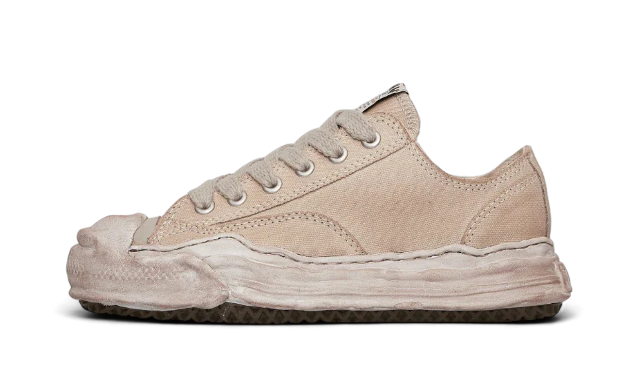 Maison Mihara Yasuhiro Hank OG Sole Over-Dyed Canvas Low Brown