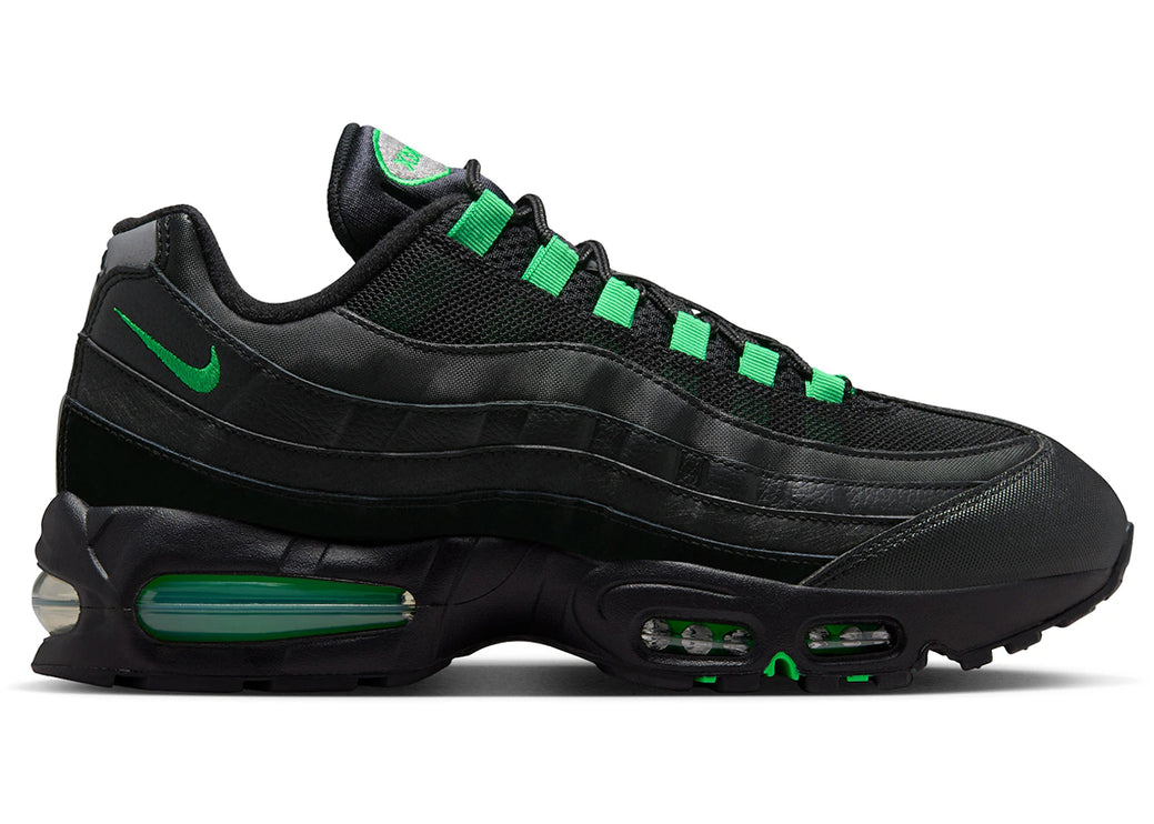 Air Max 95 OG Big Bubble Black Green Shock - IB1667-002