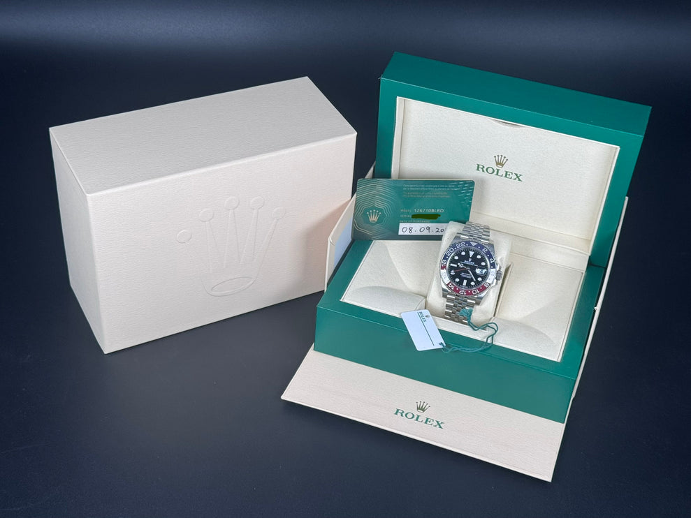 ROLEX GMT MASTER II • Ref. 126710BLRO