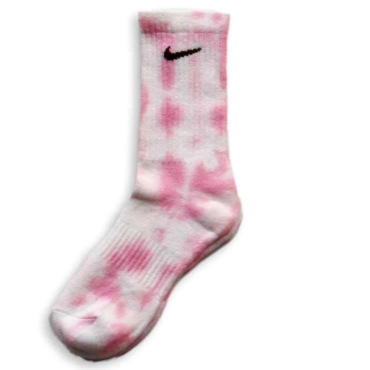 Nike Tie Dye Socks Pink by CARE STUDIOS