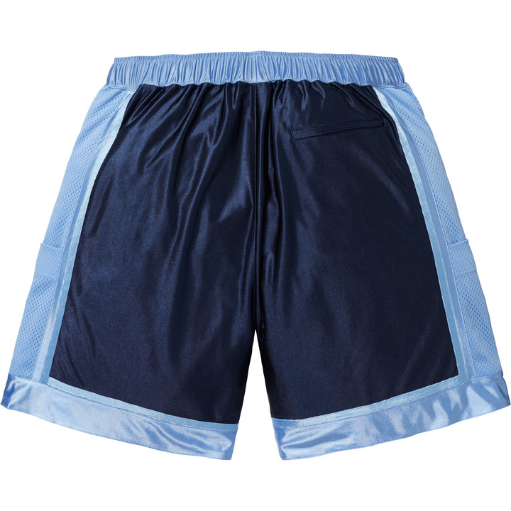 Supreme Side Pocket Basketball Short Blue