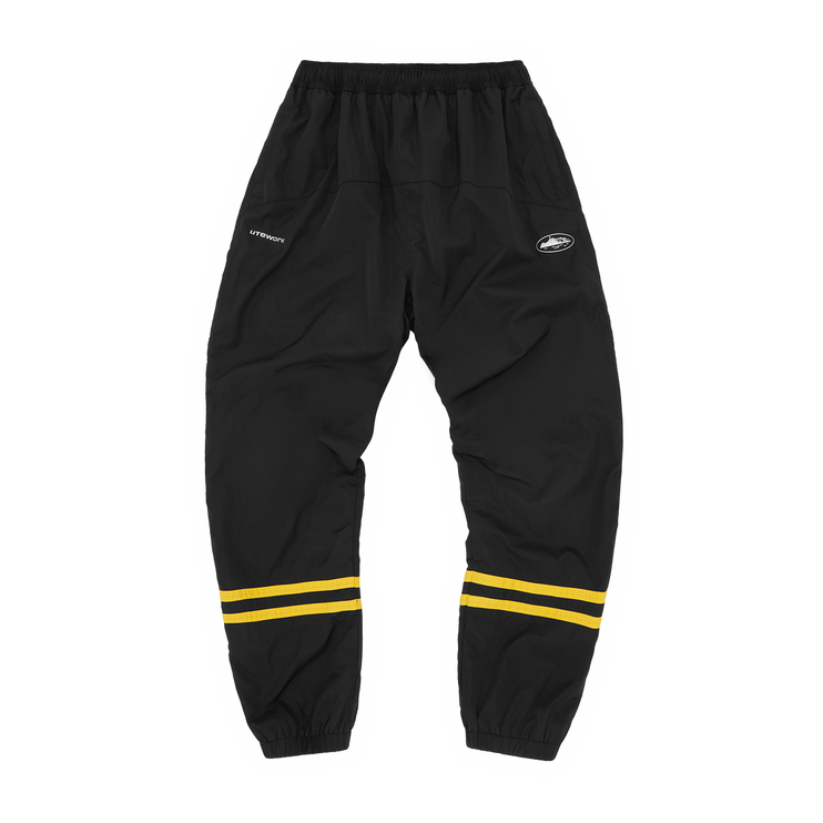 Corteiz Striped Litework Pant [BLACK]