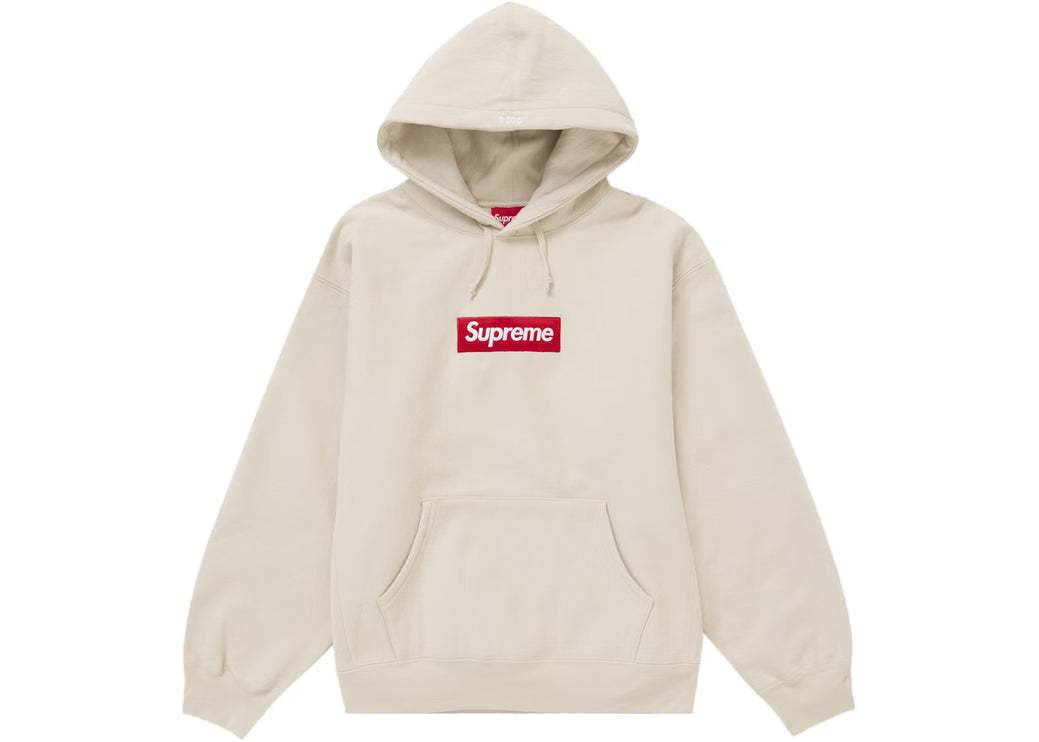 Supreme Box Logo Hooded Sweatshirt Sweatshirt (FW24) Light Brown