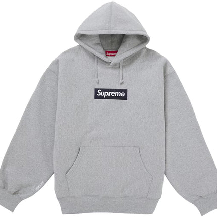 Supreme Box Logo Hooded Sweatshirt (FW25) Heather Grey