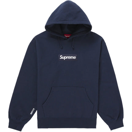 Supreme Box Logo Hooded Sweatshirt (FW25) Navy - SUPR-SUPREME -MULTI