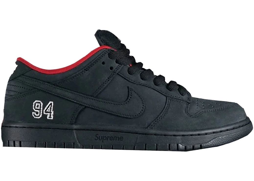 SB Dunk Low Supreme 94 Black - HQ8487-001