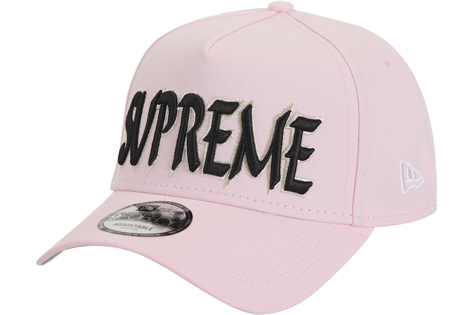 Supreme Sharp Spellout Adjustable New Era Cap