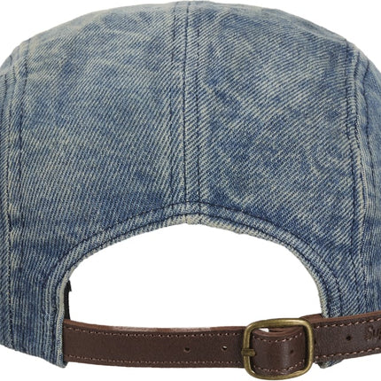 Supreme Washed Chino Twill Camp Cap (FW25) Denim