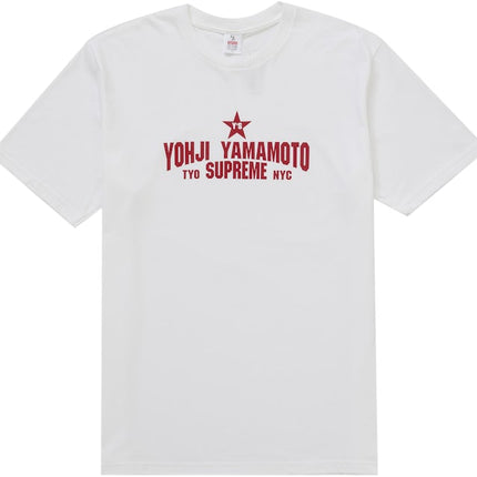 Supreme Y's by Yohji Yamamoto Star Tee White