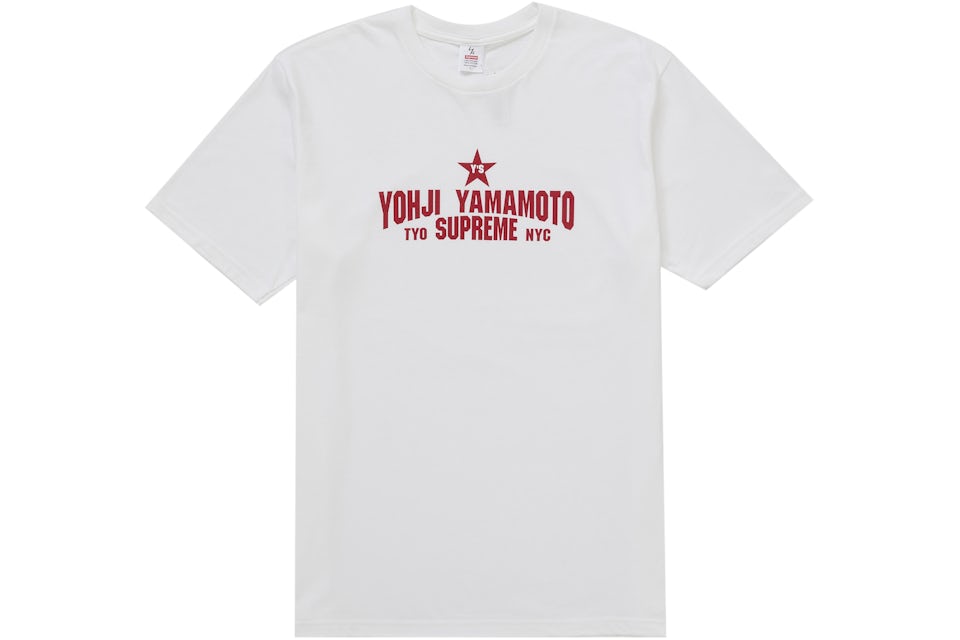Supreme Y's by Yohji Yamamoto Star Tee White