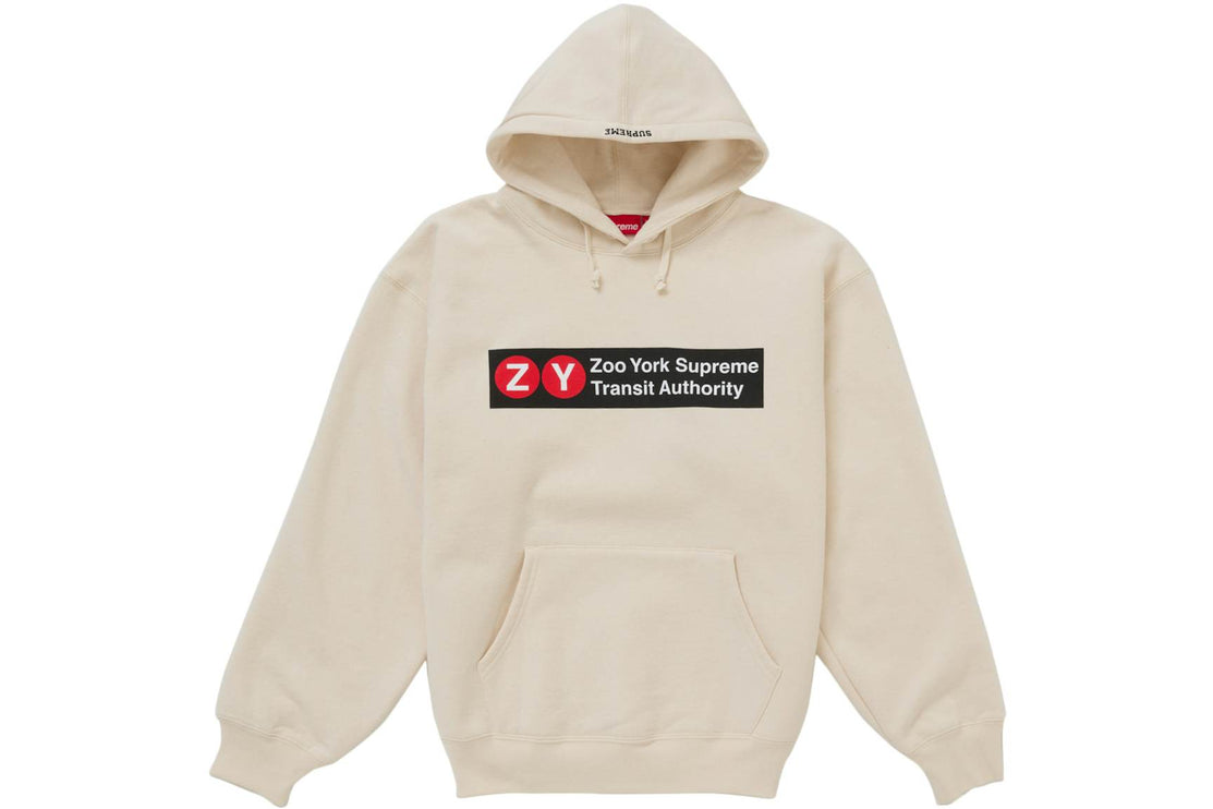 Supreme Zoo York Hooded Sweatshirt White