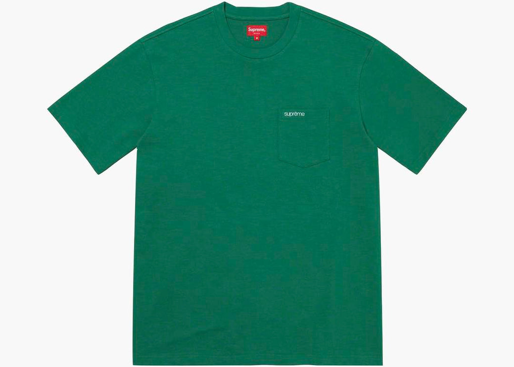 Supreme S/S Pocket Tee Green