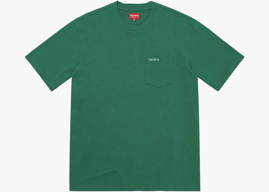 Supreme S/S Pocket Tee Green