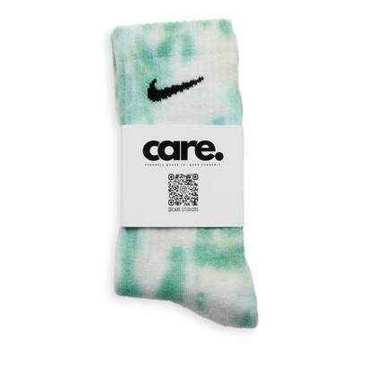 Nike Tie Dye Socks Green by CARE STUDIOS