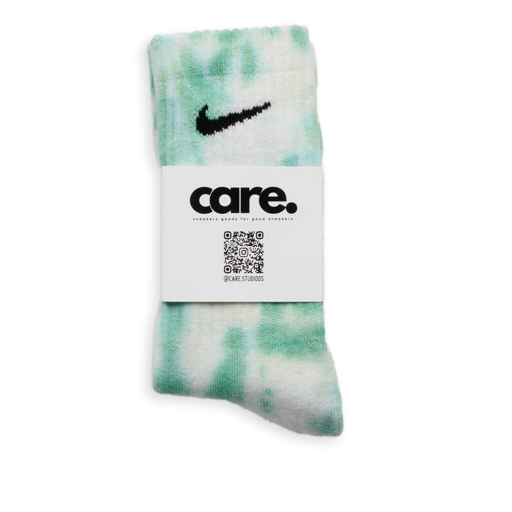 Nike Tie Dye Socks Green by CARE STUDIOS