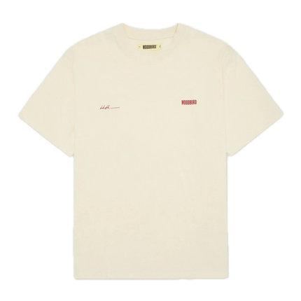 WoodBird WBBaine 8410 Tee - Off White-Red