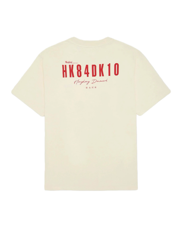WoodBird WBBaine 8410 Tee - Off White-Red