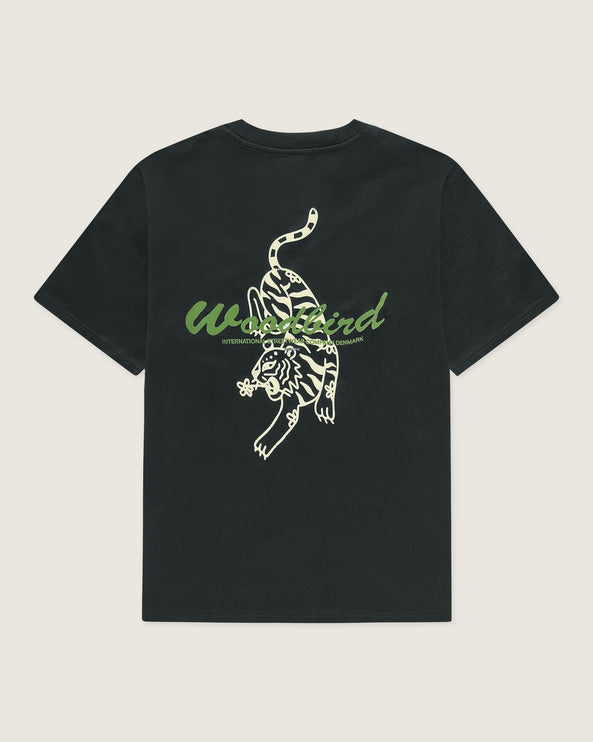 Woodbird WBBaine Tiger Tee - Black