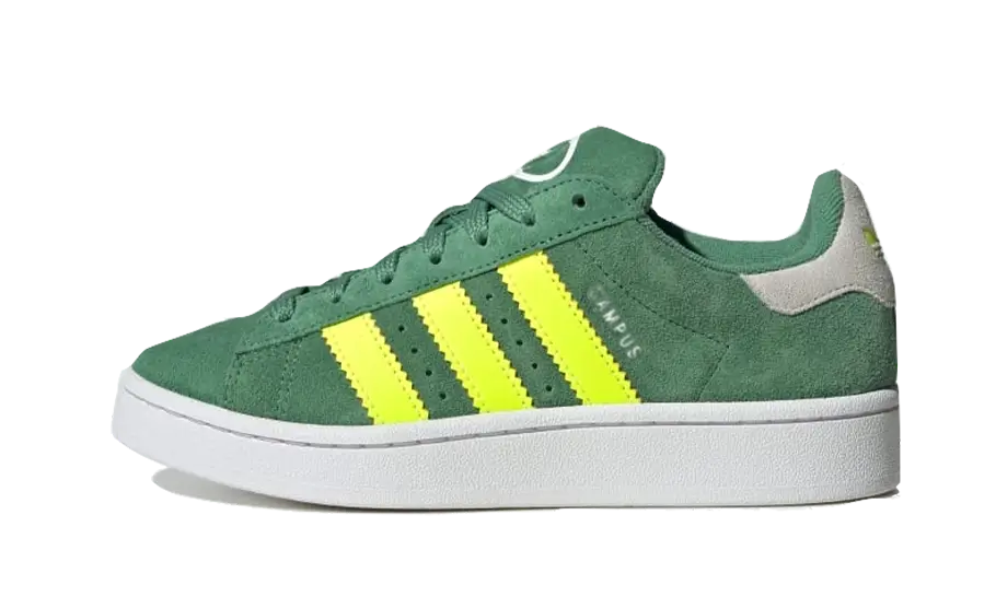 Adidas Campus 00s Grün Solar Gelb