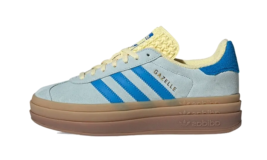 Adidas Gazelle Bold Fast Blau Gelb