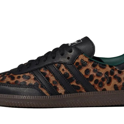 Samba OG Black Green Leopard - JI2735