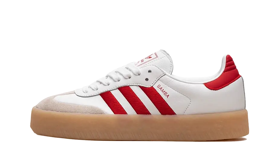Adidas Sambae Weiß Better Scarlet Gum
