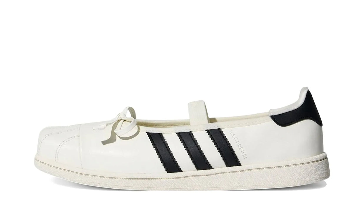 Superstar Square Toe Ballet JENNIE Off White Black - LB3786