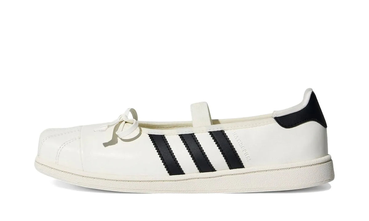 Adidas Superstar Square Toe Ballet JENNIE Off White Black