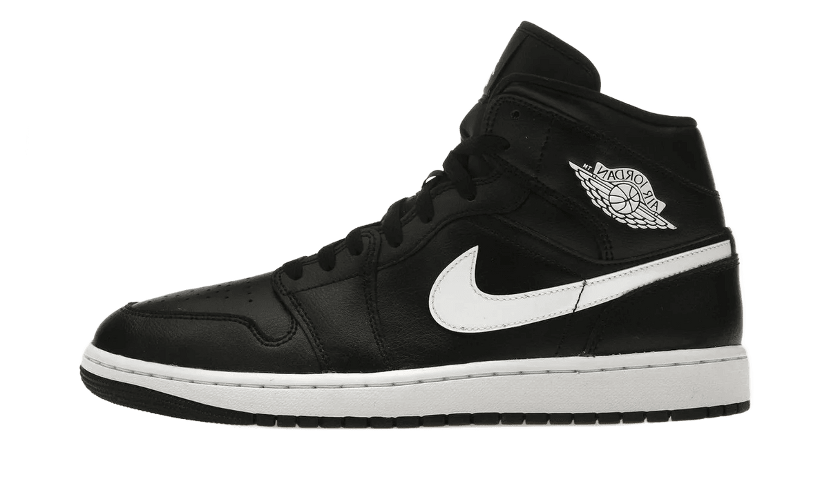 Air Jordan 1 Mid Black White