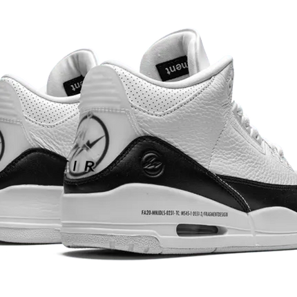 Air Jordan 3 Retro Fragment White Black - DA3595-100