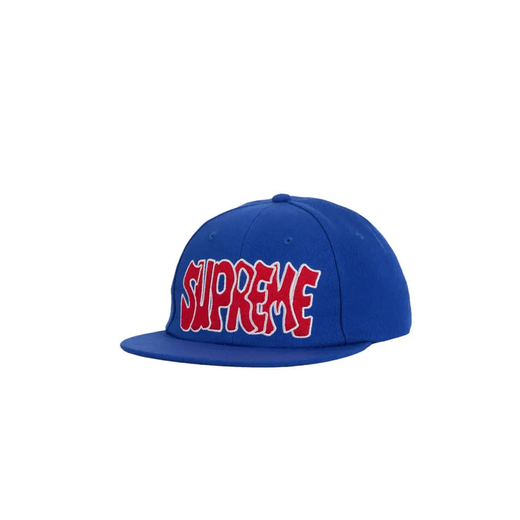 Supreme Cap Baseball Logo Blu
