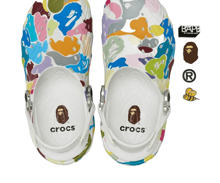 Echo II Clog Bape Pure White - 212493-1BP