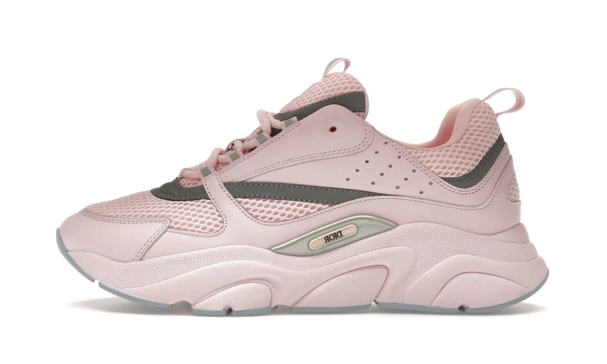 Dior B22 Pink Technical Mesh Pink Silver