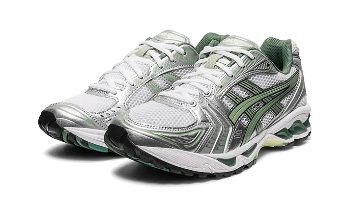 Gel-Kayano 14 White Pure Silver Slate Grey Sage - 1201A019-107