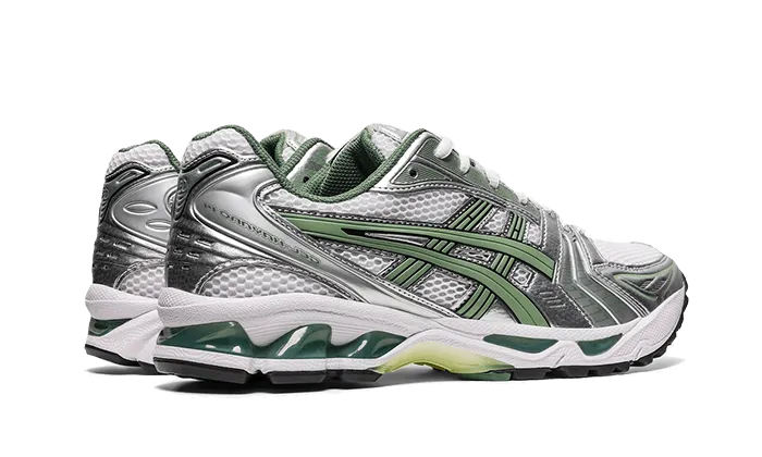 Gel-Kayano 14 White Pure Silver Slate Grey Sage - 1201A019-107