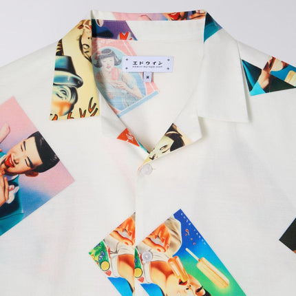 Edwin Shirt Aisukurimu White
