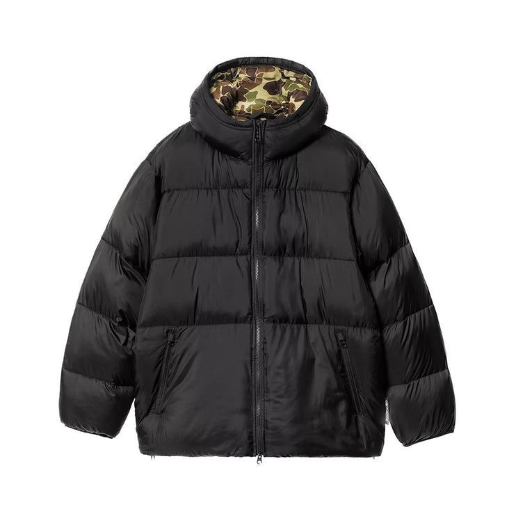 CARHARTT WIP TORONTO JACKET Black / Camo Duck Green