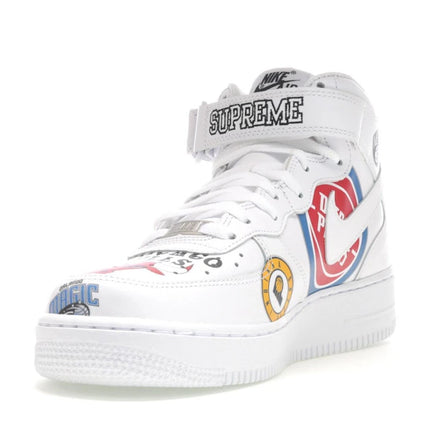Air Force 1 Mid Supreme NBA White - AQ8017-100