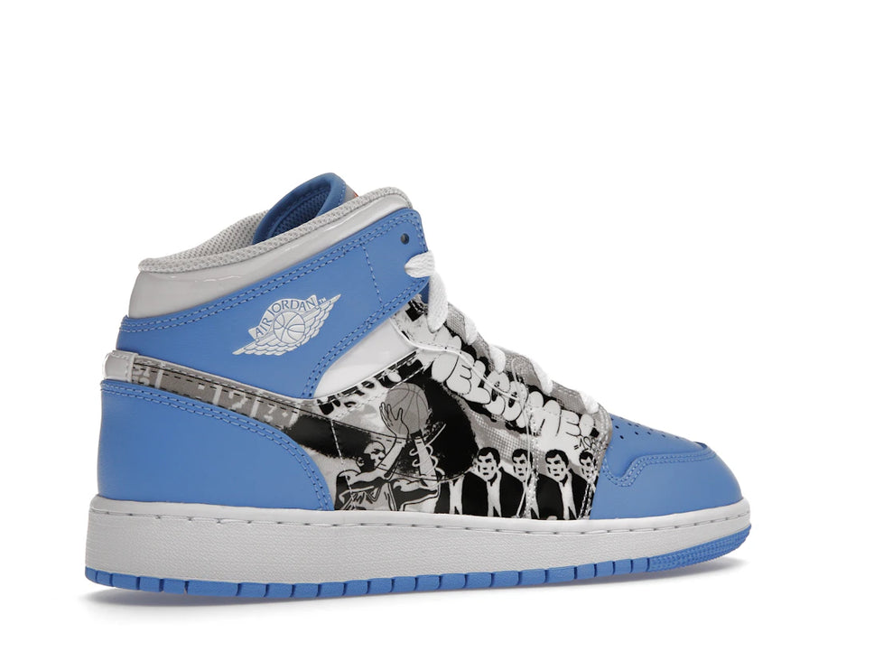 Air Jordan 1 Mid Sneaker School Game Winner - DR6492-100