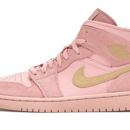Air Jordan 1 Mid Coral Gold - 852542-600