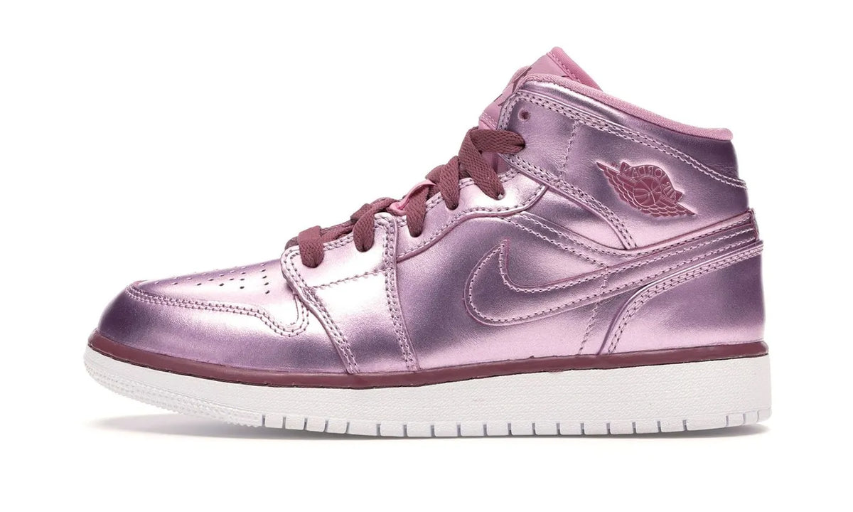 Air Jordan 1 Mid Pink Rise