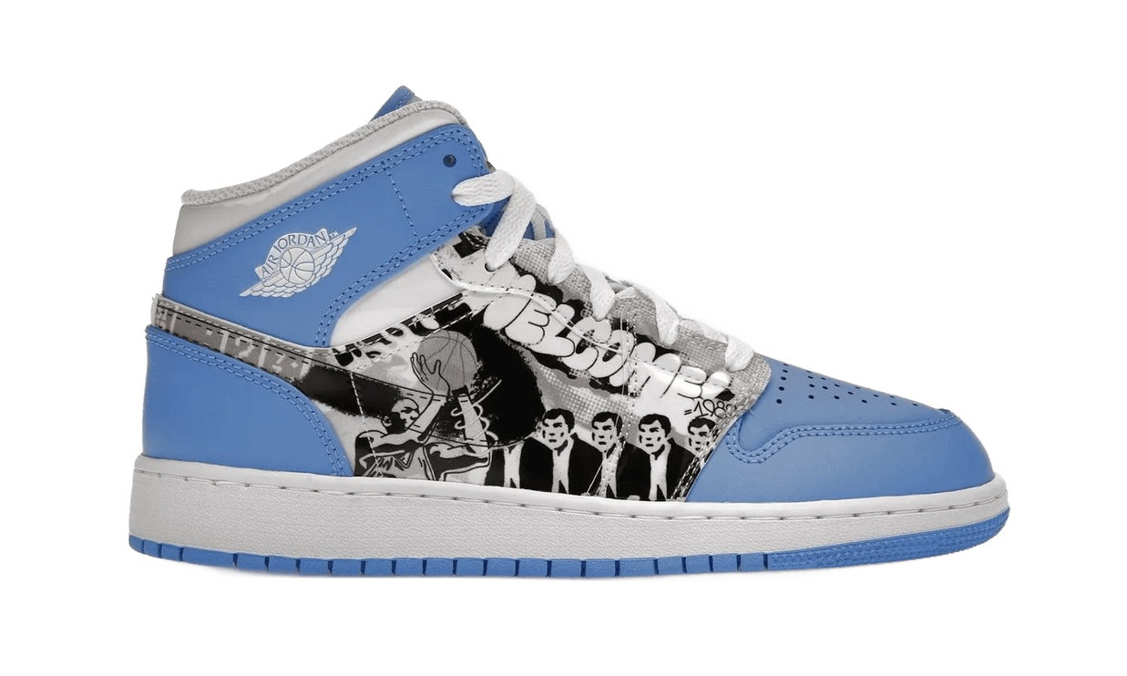 Air Jordan 1 Mid Sneaker School Game Winner - DR6492-100