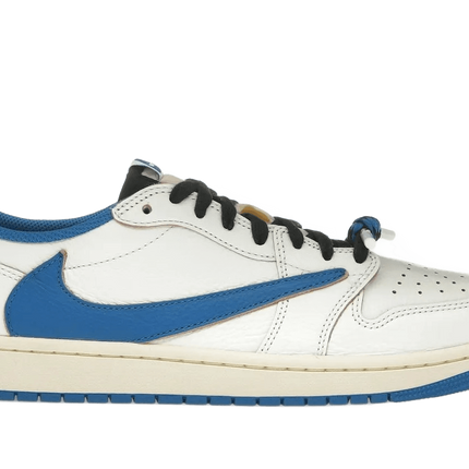 Air Jordan Air Jordan 1 Retro Low OG SP Fragment x Travis Scott Sail Military Blue - DM7866-104