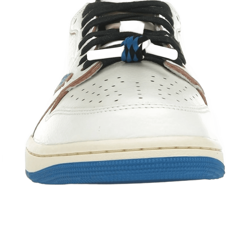 Air Jordan Air Jordan 1 Retro Low OG SP Fragment x Travis Scott Sail Military Blue - DM7866-104