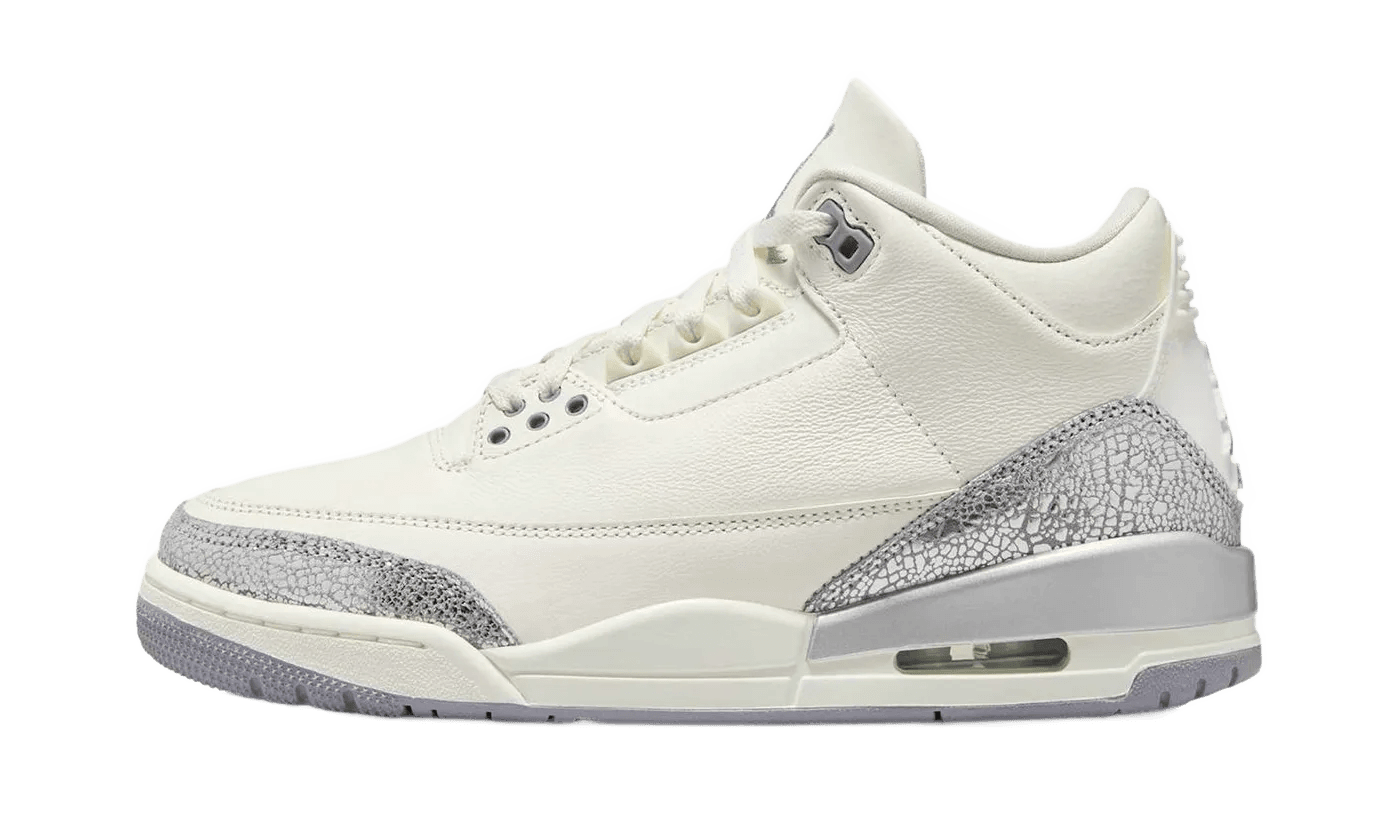 Air Jordan 3 Retro Sail Cement Grey