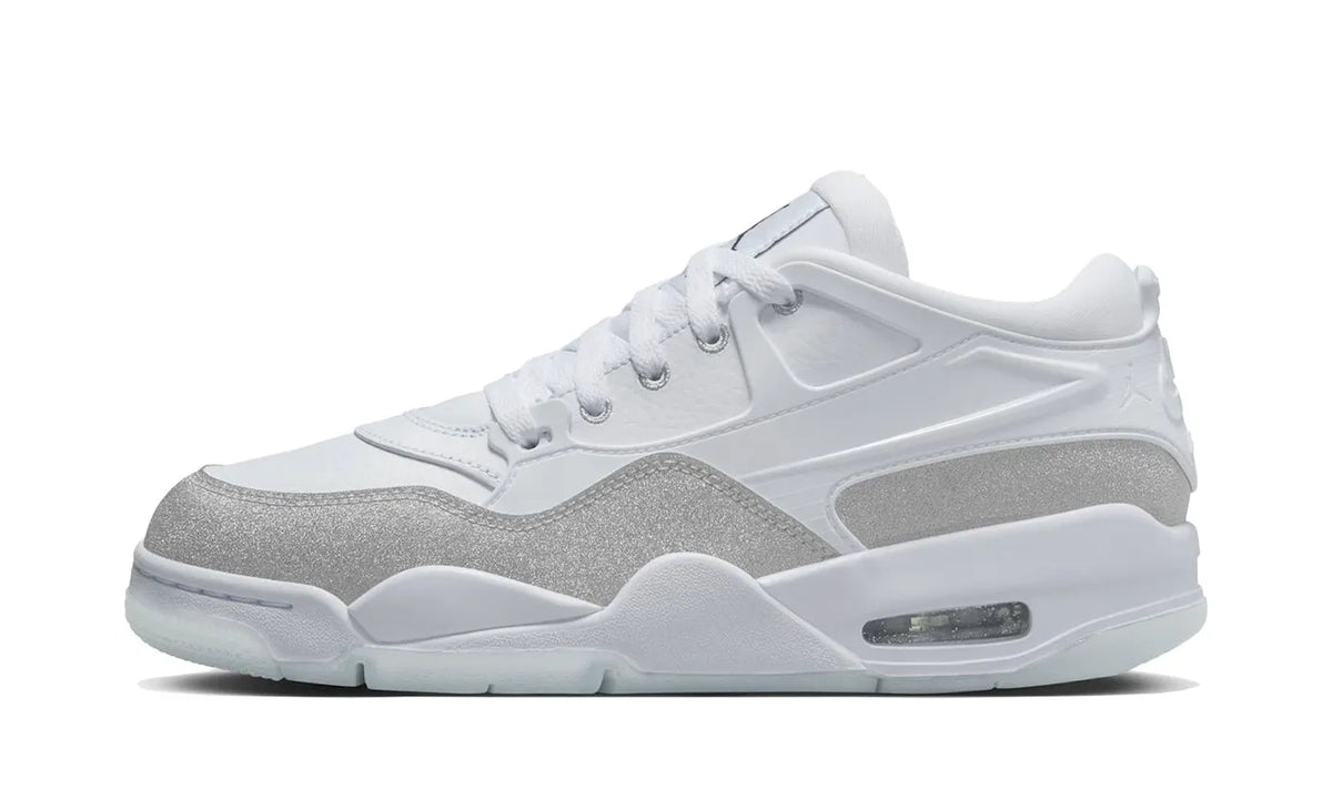 Air Jordan 4 RM Weiß Metallic Silber