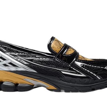 1906L GANNI Black Fall Leaf Snakeskin - U1906LGA