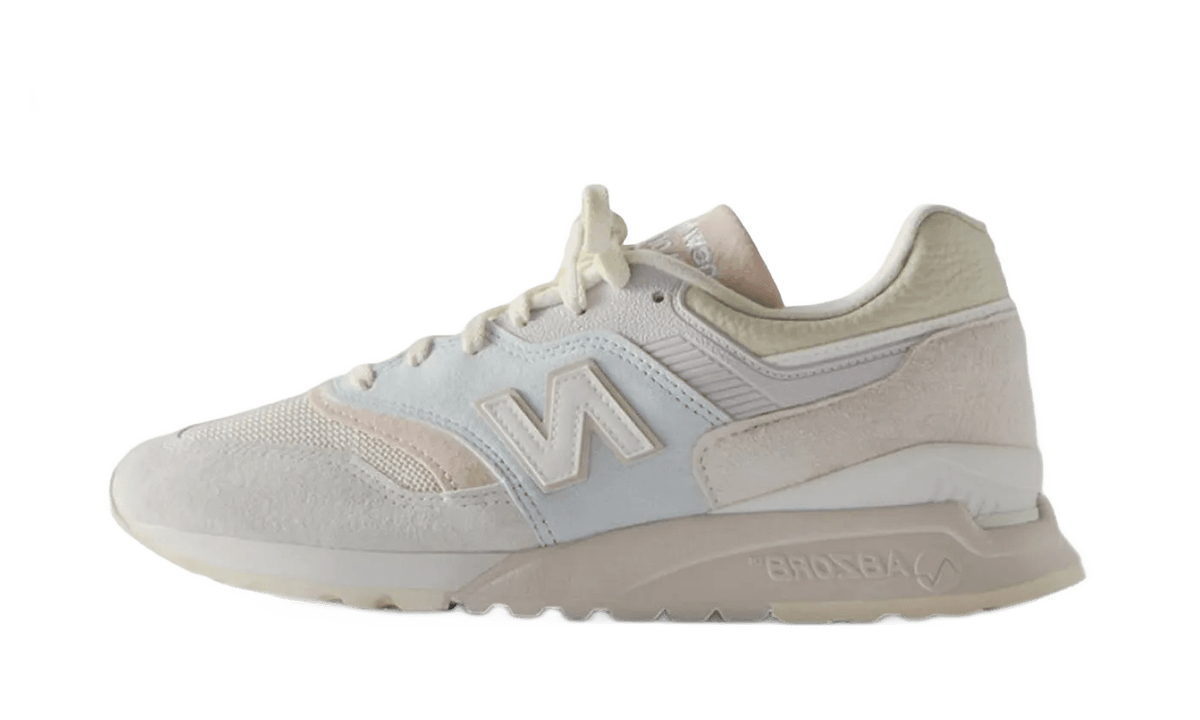 New Balance 997.5 MiUSA Kith Easter Weiß Eisblau Pfirsich